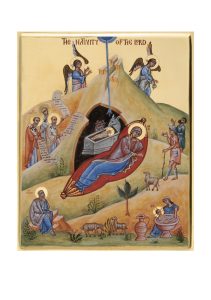 10 x Christmas cards – Nativity of Jesus Christ icon by Aidan Hart