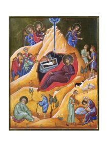 10 x Christmas cards – Nativity of Jesus Christ icon by Aidan Hart